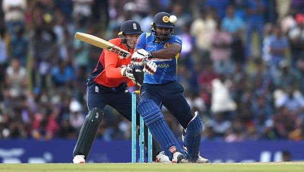 Kusal Perera in action during the second ODI (Getty Image)