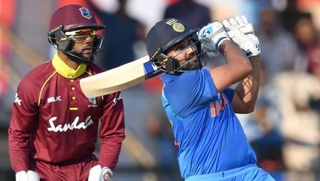 India vs West Indies, 4th ODI: Rohit, Rayudu power India to 377 for 5