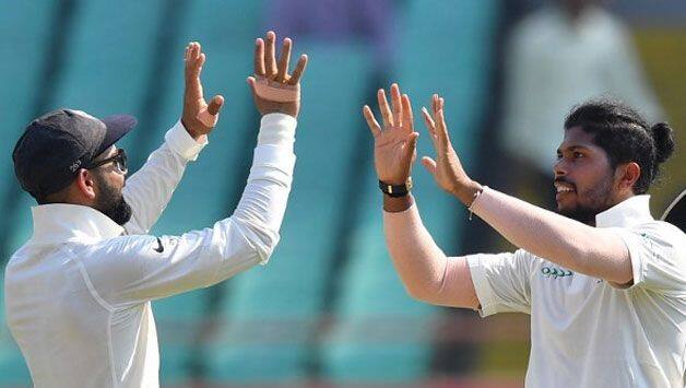 1st Test, Lunch report: India enforce follow-on after dismissing West Indies for 181