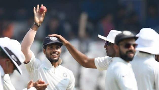 Umesh Yadav (6/88) is the first Indian pacer to take 6 wickets haul in a home Test since 2000. (photo - getty)