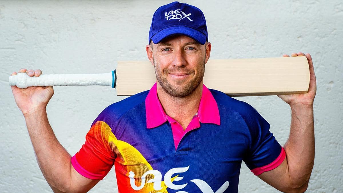 AB de Villiers is global brand ambassador for the UAE T20x Leag