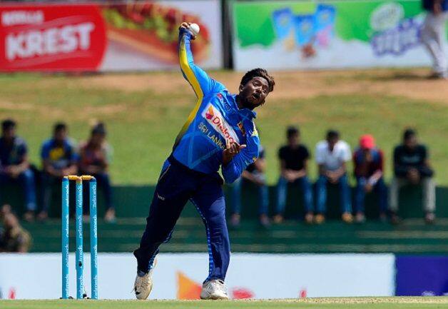 Sri Lanka off-spinner Akila Dananjaya. @ Getty Images