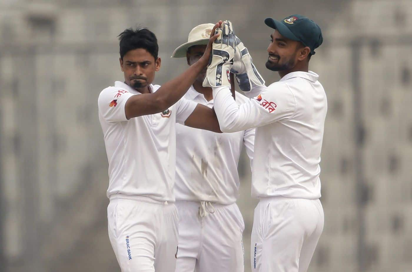 Taijul Islam picked up five wickets for the third successive Test innings.