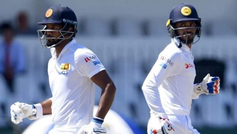 Dhananjaya de Silva and Dimuth Karunaratne