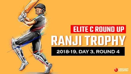 Ranji Trophy 2018-19, Elite C, Round 4, Day 3: Rajasthan ahead of UP with big lead