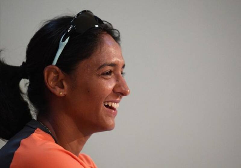 India's women's team captain Harmanpreet Kaur. @ Getty Images