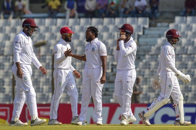 Bangladesh vs West Indies: Late strikes give visitors hope of victory on 17-wicket day