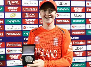 ICC Women’s World T20: England beat Bangladesh in the rain to top Group A