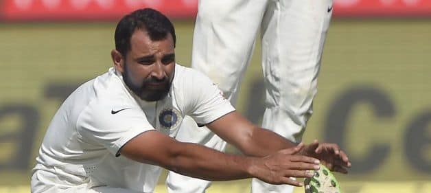 India and Bengal pacer Mohammed Shami. @ AFP
