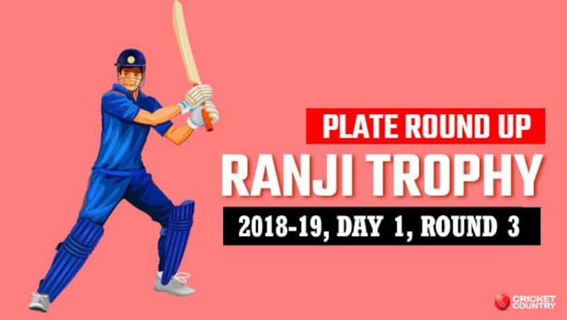 Taruwar Kohli once again stood out for Mizoram with a 100 off 181 balls for Mizoram 