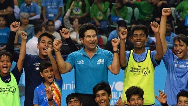 Image result for Sachin says Sports & Education should go together