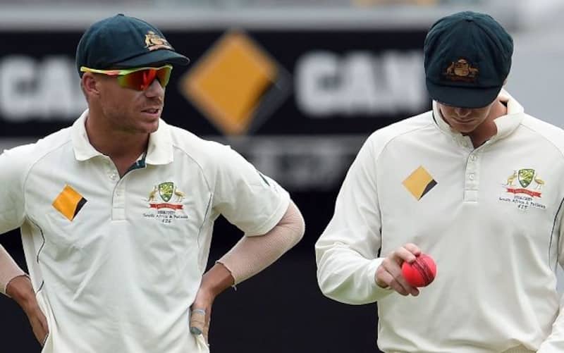 David Warner and Steve Smith. @ Getty Images