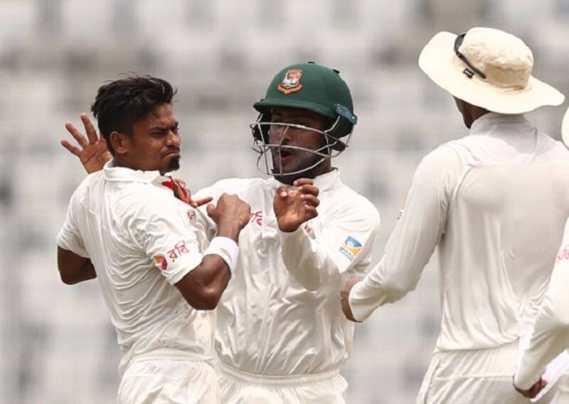 Taijul Islam had claimed 11 wickets in the first Test which Zimbabwe had won by 151 runs. @ Getty Images