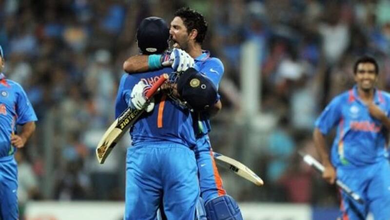 MS Dhoni and Yuvraj Singh
