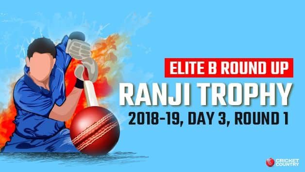 Ranji Trophy 2018-19 Elite Group B roundup Day 3: Andhra solid in reply to Punjab, Himachal and Tamil Nadu hampered by rain
