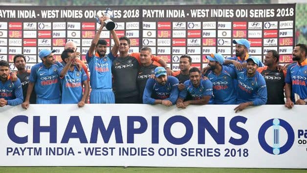 5th ODI: India seal series with thumping nine-wicket win over West Indies