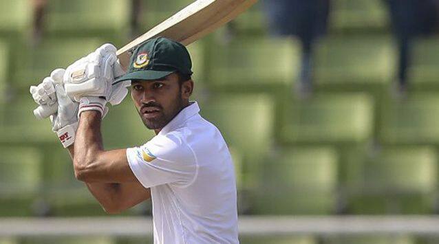Bangladesh debutant Shadman Islam displayed glimpses of his talent with a steady 36 not out in 116 balls © AFP