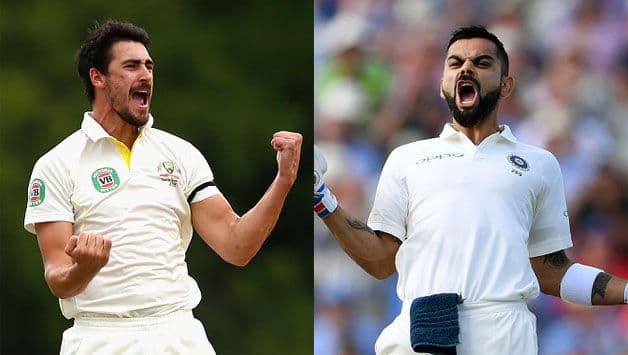 Mitchell Starc plays down animosity between Virat Kohli and Australia
