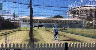 Watch: David Warner faces Josh Hazlewood and Pat Cummins in SCG nets