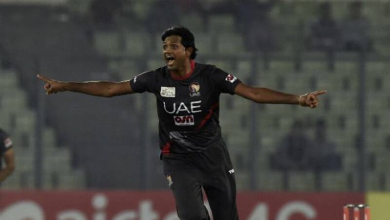 Former UAE captain Amjad Javed. @ AFP