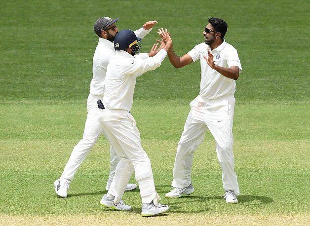 Ravichandran Ashwin returned to set up Finch nicely with good turn and bounce. @ Twitter/ICC