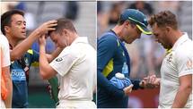 India vs Australia, 2nd Test:Marcus Harris takes hit on helmet, Aaron Finch forced to retire hurt after nasty hit on finger