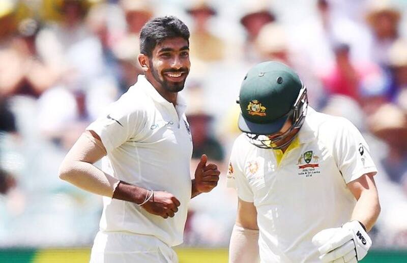 Jasprit Bumrah's exploits helped India bowl out Australia for a meagre 151 in the first innings on the third day of the Boxing Day Test. @ Cricket Australia