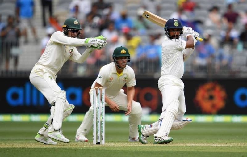 Cheteshwar Pujara began the repair work when India were 8/2