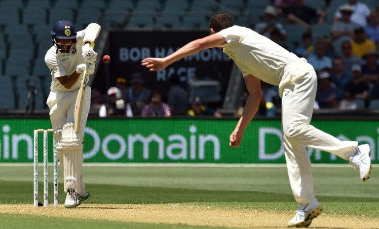 1st Test, tea: Cheteshwar Pujara firm but India 143/6 at Adelaide Oval