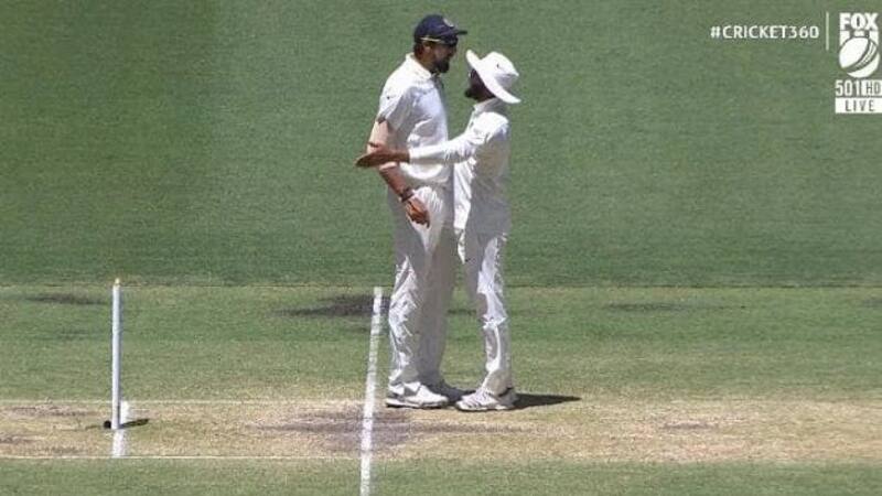 Ishant Sharma and Ravindra Jadeja were engaged in a war of words in Hindi which was captured the host free-to-air broadcaster Channel Seven. @ Twitter