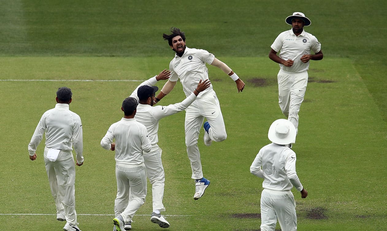 1st Test, Adelaide: Australia 186/6 at lunch, India need four for famous win