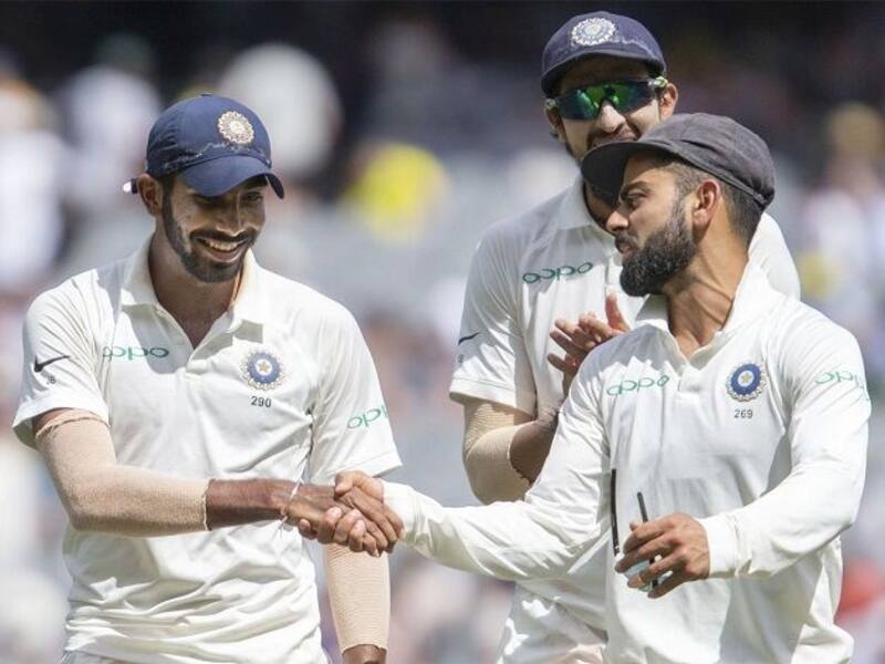 Jasprit Bumrah ended with a career-best 6/33, collecting his third five-wicket Test haul having also achieved the feat against South Africa and England. @ Twitter