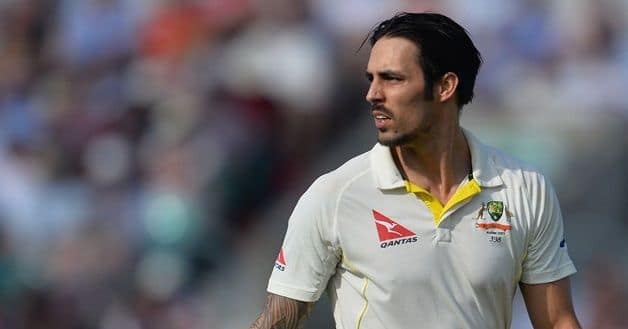 Former Australia fast bowler Mitchell Johnson. @ AFP