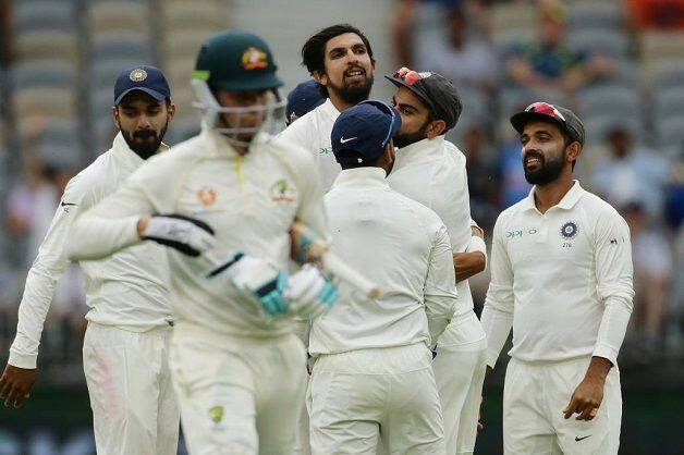 Usman Khawaja scored an unbeaten 41 runs as Australia reached 132 for four at stumps on day three. @ Twitter/BCCI