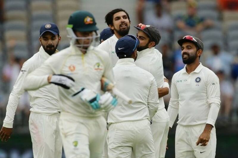 Usman Khawaja scored an unbeaten 41 runs as Australia reached 132 for four at stumps on day three. @ Twitter/BCCI