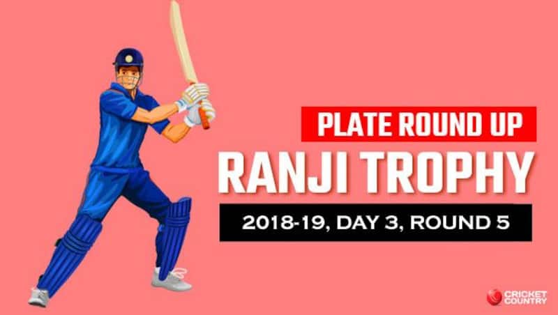 Manipur beat Nagaland by seven wickets on day three of round five of Ranji Trophy 2018-19 at Nagaland Cricket Stadium, Sovima on Saturday, to claim six points and registered their second win of the tournament. 