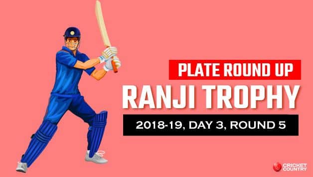 Ranji Trophy 2018-19, Plate Group, round 5: Sikkim in trouble despite brave show against Puducherry