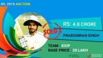 IPL Auction 2019: Teenaged Prabhsimran Singh soars to Rs 4.3 crore price tag, joins KXIP