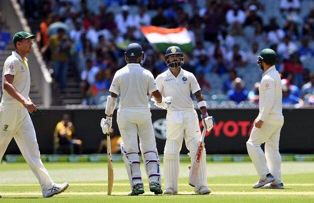 Pujara bats and bats, then bats some more, and before the opposition realises, he is past facing 200-odd deliveries with the game titled against them. @ Twitter/ICC