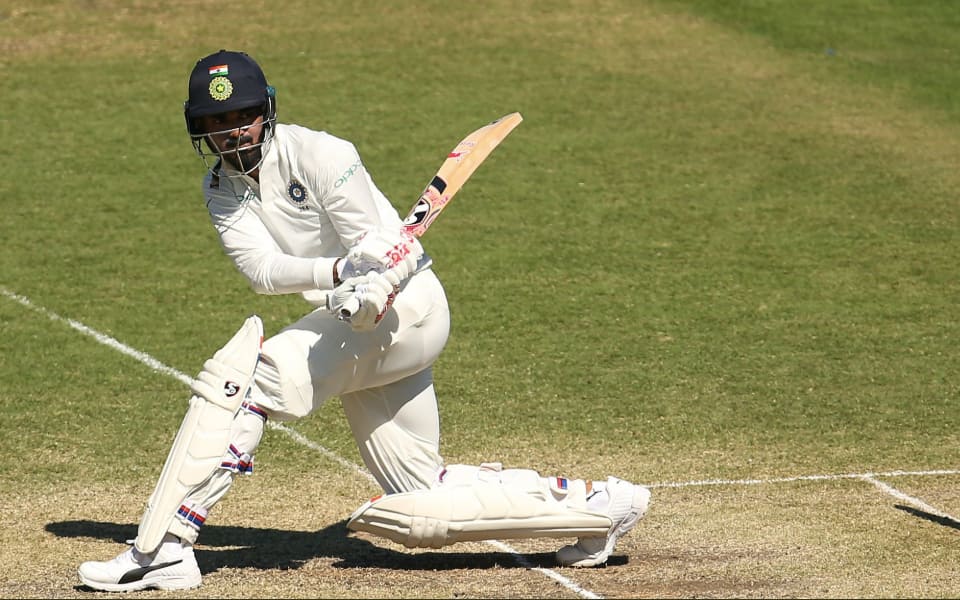 After a watchful start, KL Rahul opened up to drive India's lead.