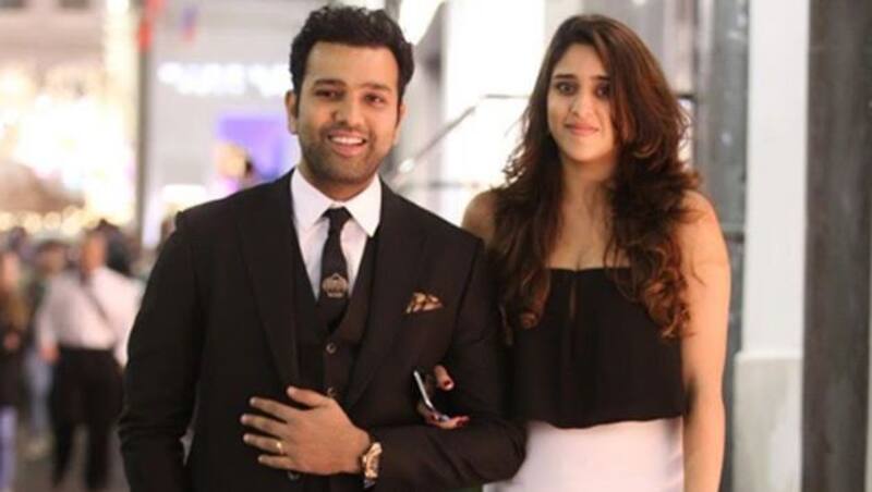 Rohit Sharma with Ritika