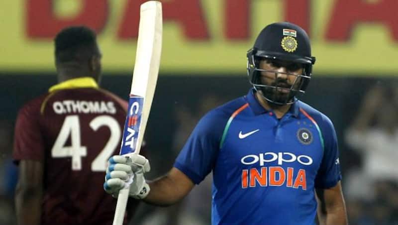 Rohit Sharma against west indies