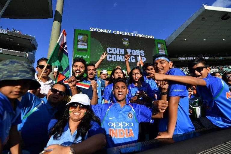 Heavy Indian flavour across Australian cricket grounds adds to Virat Kohli and team’s presence