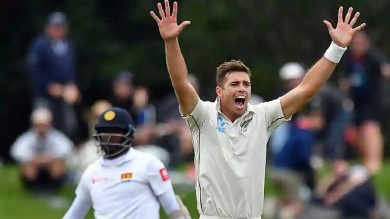 Tim Southee top scored with 68 and finished the day with three wickets after the BlackCaps were bowled out for 178. @ AFP