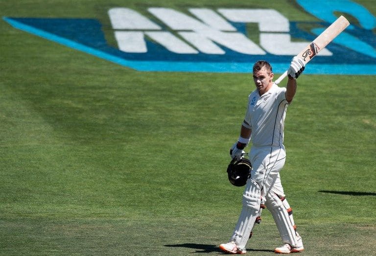 1st Test: Tom Latham double-hundred takes New Zealand to 509/6 at tea