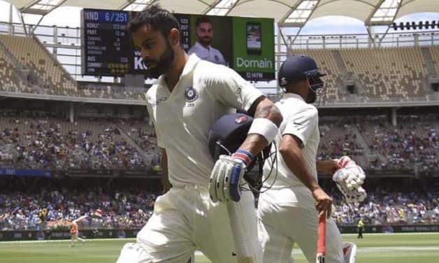 Tim Paine and Virat Kohli in verbal clash during Australia vs India