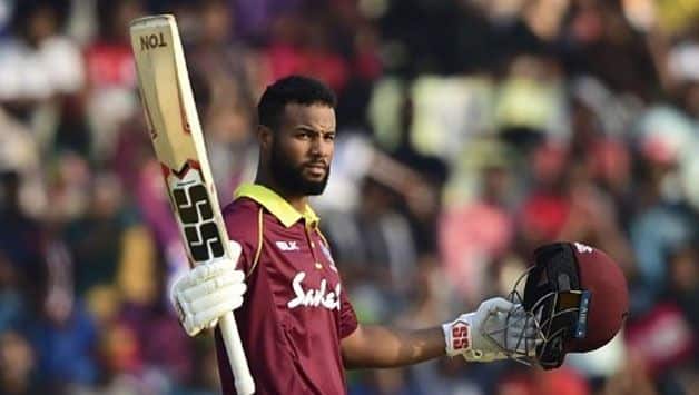 Hope’s second straight century takes West Indies to respectable total