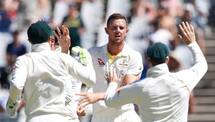 India vs Australia, 1st Test: junior Australian cricketers attend the press conference of their senior team skipper Tim Paine