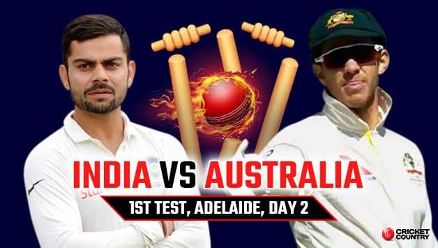 India vs Australia 2018, 1st Test, Day 2 Live Cricket Score and Updates: Travis Head’s unbeaten 61 leads Australia to 191/7 at stumps