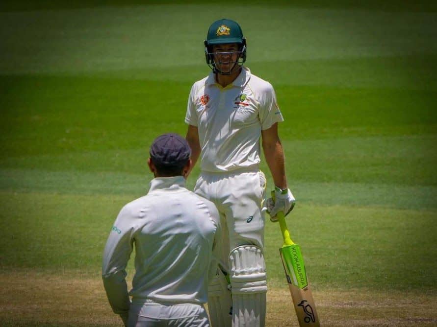 Virat Kohli and Tim Paine play down ‘banter’ during heated Perth Test